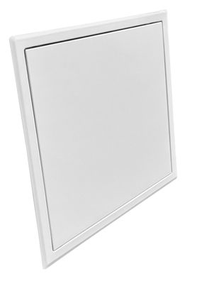 Revisionstür Softline weiß mit Schnappverschluss