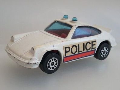 Porsche Carrera Police weiß Corgi Juniors Modellauto