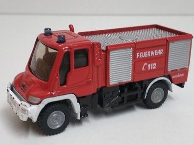 Rosenbauer Unimog U 400 Feuerwehr TLF Siku 1636 Modellauto