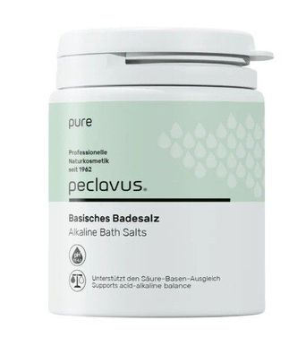 peclavus® pure peclavus pure Basisches Badesalz, 1000 gr