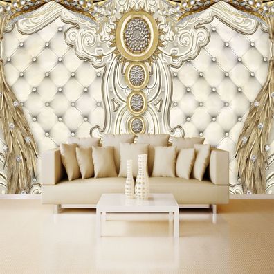 Vlies Fototapete Wandtapete Wandbilder 3D Eleganter Tapete Luxus Schmuck 1035