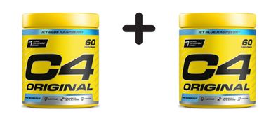 2 x Cellucor C4 Original (60 serv) Icy Blue Razz