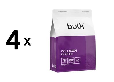 4 x Bulk Collagen Coffee (500g) Black Coffee