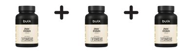 3 x Bulk ZMA (90 Caps) Unflavoured