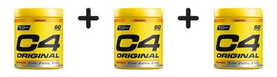 3 x Cellucor C4 Original (60 serv) Orange
