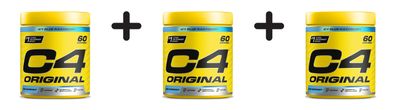 3 x Cellucor C4 Original (60 serv) Icy Blue Razz