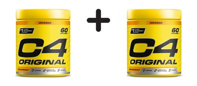 2 x Cellucor C4 Original (60 serv) Orange
