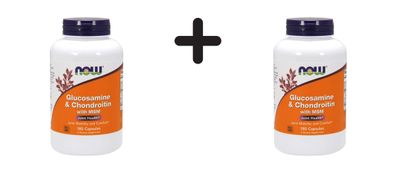 2 x Now Foods Glucos 500/ Chond 400/ MSM 90 (180)