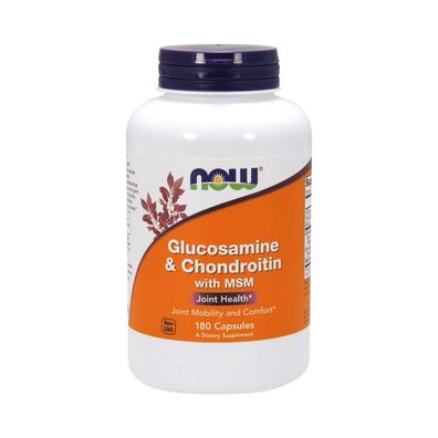 Now Foods Glucos 500/ Chond 400/ MSM 90 (180)