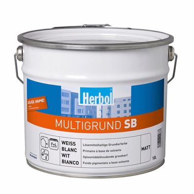 Herbol Multigrund SB 10 Liter weiß