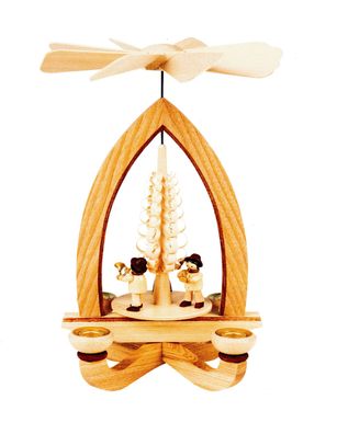 Pyramide Spanbaumpyramide mit Bläsertrio