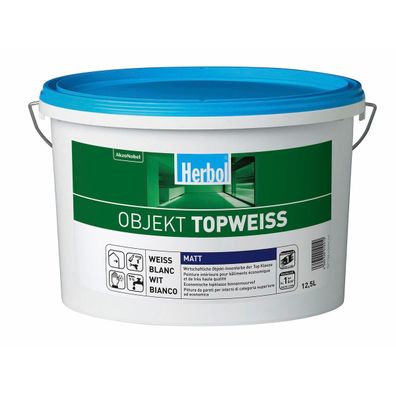Herbol Objekt Topweiss 12,5 Liter weiß