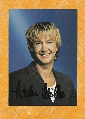 Andrea Müller (deutsche Moderatorin beim SWR) - signierte Autogrammkarte
