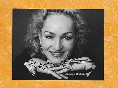 Angelika Bartsch ( deutsche Schauspielerin ) - persönlich sgniert