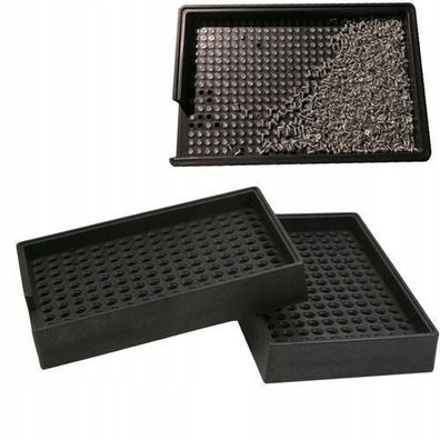 Rosfix ESD Schraubenablage 150 Löcher – für 3,5–4 mm | Antistatisch Kunststoff