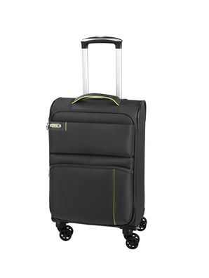 mittlerer Trolley d&n 4-Rad Trolley Größe M grau