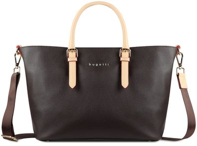 bugatti "Ella" Shopper M
 dunkelbraun, Damenhandtasche