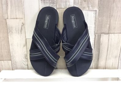 Magnus Herren Bade-Pantolette dunkelblau 42