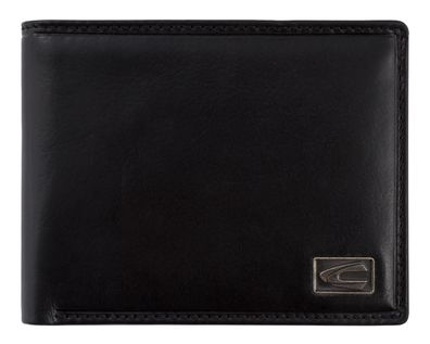 camel active Herrenbörse Lederbörse Brieftasche schwarz
