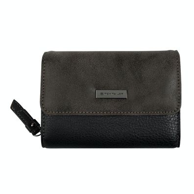 Tom Tailor Damenbörse Geldbörse schwarz black elin