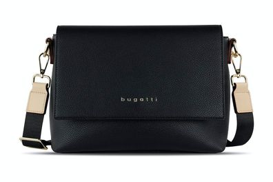 bugatti "ELLA" Schultertasche schwarz, Damenhandtasche