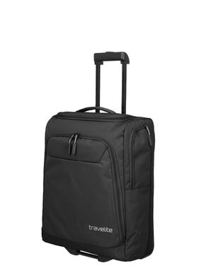 Travelite KICK OFF Rollenreisetasche S, Schwarz
