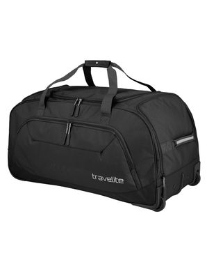 Travelite KICK OFF Rollenreisetasche XL, Schwarz