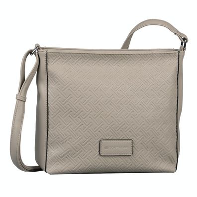 Tom Tailor Handtasche Schultertasche Damentasche taupe mirenda