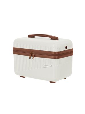 Travelite BALI Beautycase, Weiss/Cognac