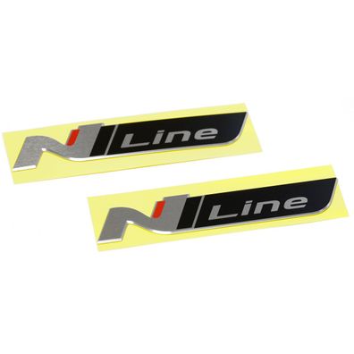 Original Hyundai Kona (SX2) N-Line Plaketten Kotflügel seitlich Tuning Sport Emblem
