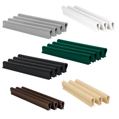 Klemmschienen für Sichtschutzstreifen Befestigung PP Clips SET 10 Stück