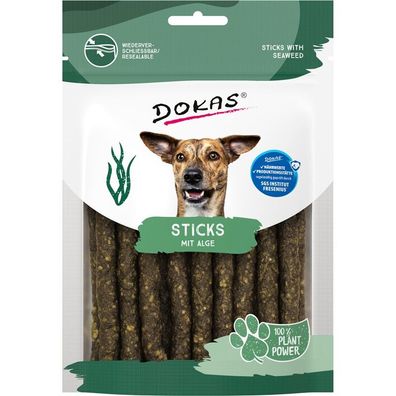 Dokas Dog Snack Sticks mit Alge 6 x 105g