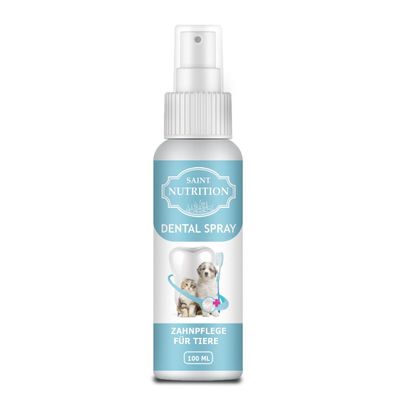 Saint Nutrition® Dental Spray | Zahnpflege Hund - Mundgeruch Hund - Zähne Hund