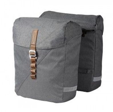 Racktime Doppeltasche "Heda 2.0" Volumen: 24 l (2x dust grey