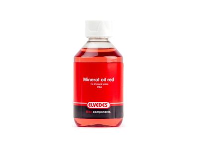 Elvedes Bremsflüssigkeit "Red" Mineralöl für hydra 250 ml Flasche