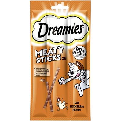 Dreamies Cat Meaty Sticks Huhn 84 x 5g