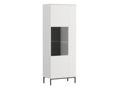 Vitrine Querty WIT70 07 Modern Regal Loft Wohnzimmer Kolektion Standregal
