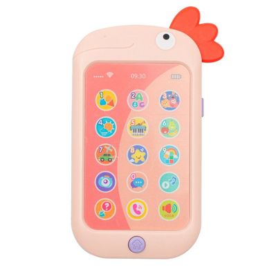 Pädagogisches Spielzeugtelefon Baby Mix rosa