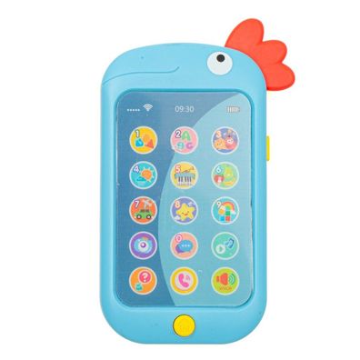 Pädagogisches Spielzeugtelefon Baby Mix blau