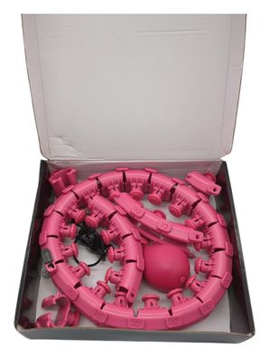 K-MART Smart Hula Hoop Reifen mit Gewicht Fitnessring 24 Segmente