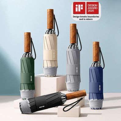Ventoa Regenschirm Automatik GD. One sturmsicher Damen/Herren| elegant verpackt