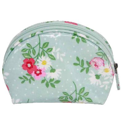 Süße Kosmetiktasche mit Blumenprint, abwaschbar mit Reißverschluss Gisela Graham
