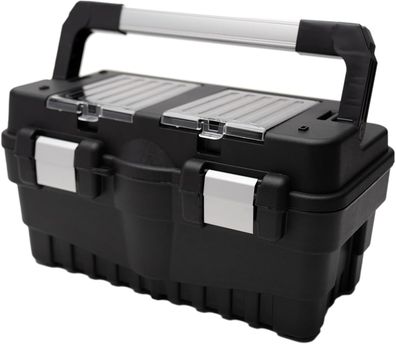 Werkzeugkoffer Werkzeugkasten Werkstattkoffer 46x25x24 cm Organizer Werkzeugkiste