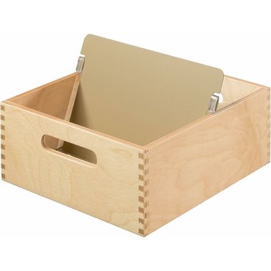 HAN Karteikasten DIN A5 für 900 Karteikarten braun ohne Deckel