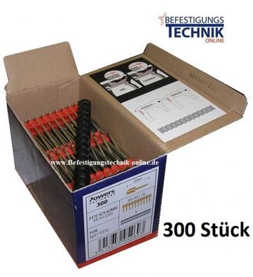 Stahl- Beton Nägel 52mm magaziniert für Bolzensetzgerät Spit P370 C60 SC 9-52C Berner