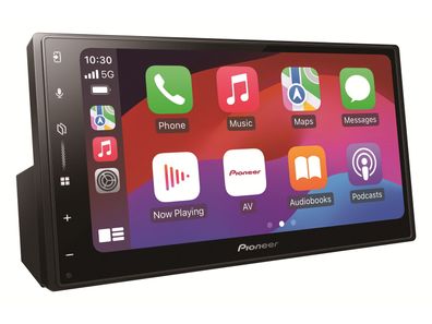 Pioneer Radioset passend für VW Golf 5 Apple CarPlay, android auto inkl LFB Adap