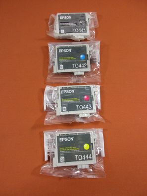 Original Epson T0445 bk, , , Verschweißt , intenpatrone, ruckerpatrone