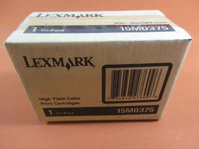 Original Lexmark 15M0375 color OVP, intenpatrone, Druckerpatrone, nk cartridge