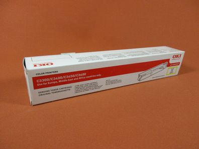 Original OKI C3300 yellow OVP , Neue Samsung Tonerkartusche