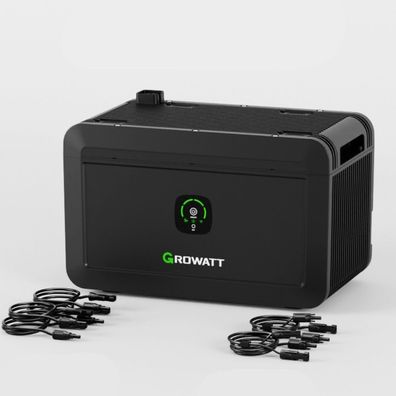 2,048kWh Growatt NOAH 2000 Balkon PV Solarspeicher LiFePO4 für Balkonkraftwerk